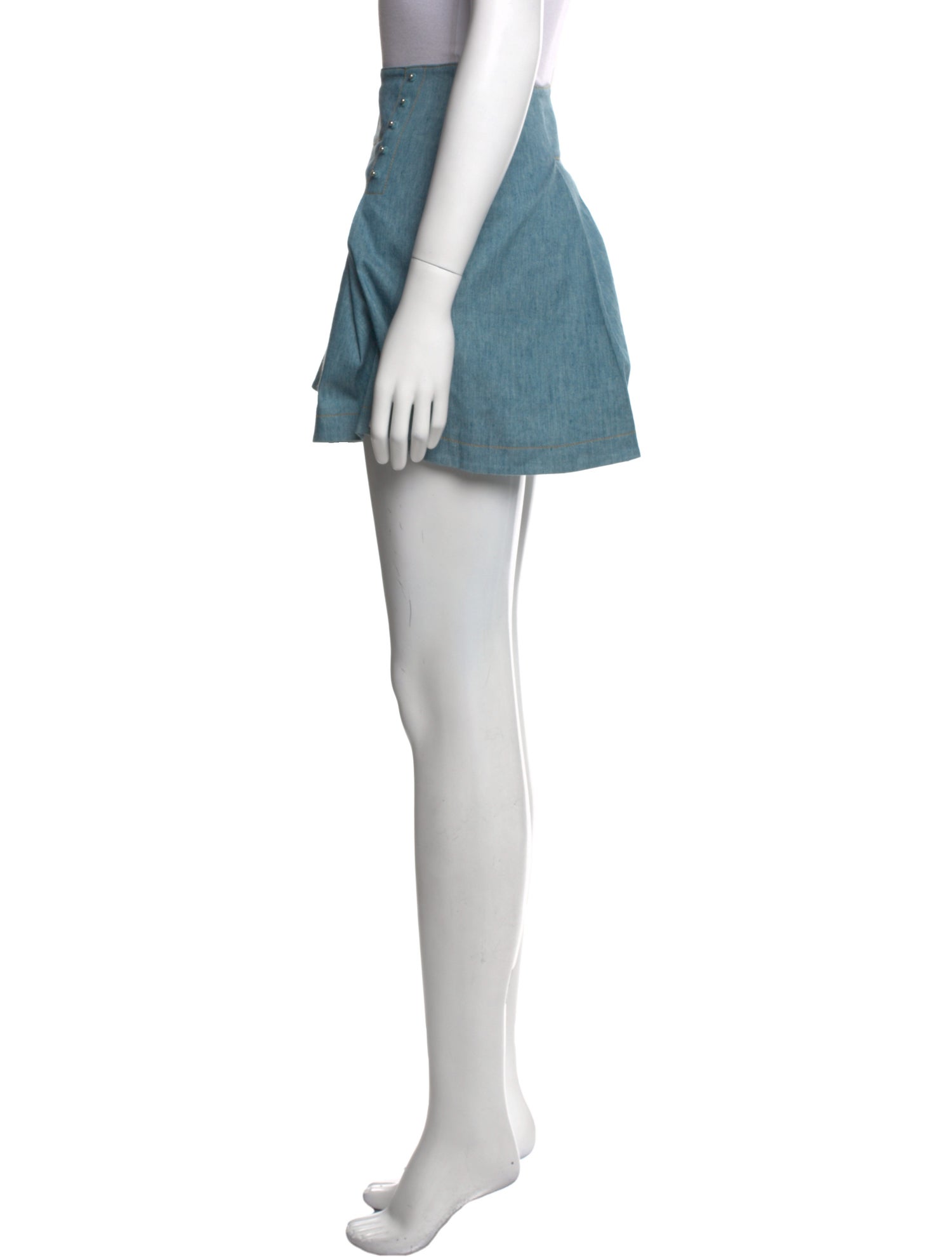 Derek Lam 10 Crosby Linen Mini Shorts