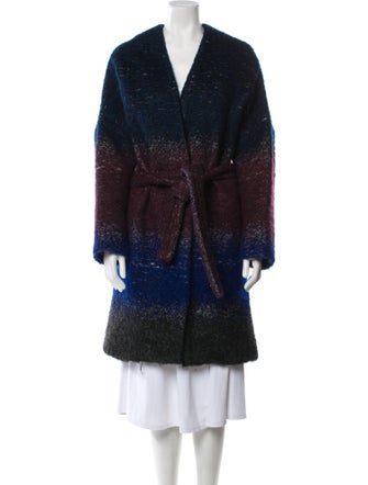 Derek Lam 10 Crosby Alpaca Faux Fur Coat