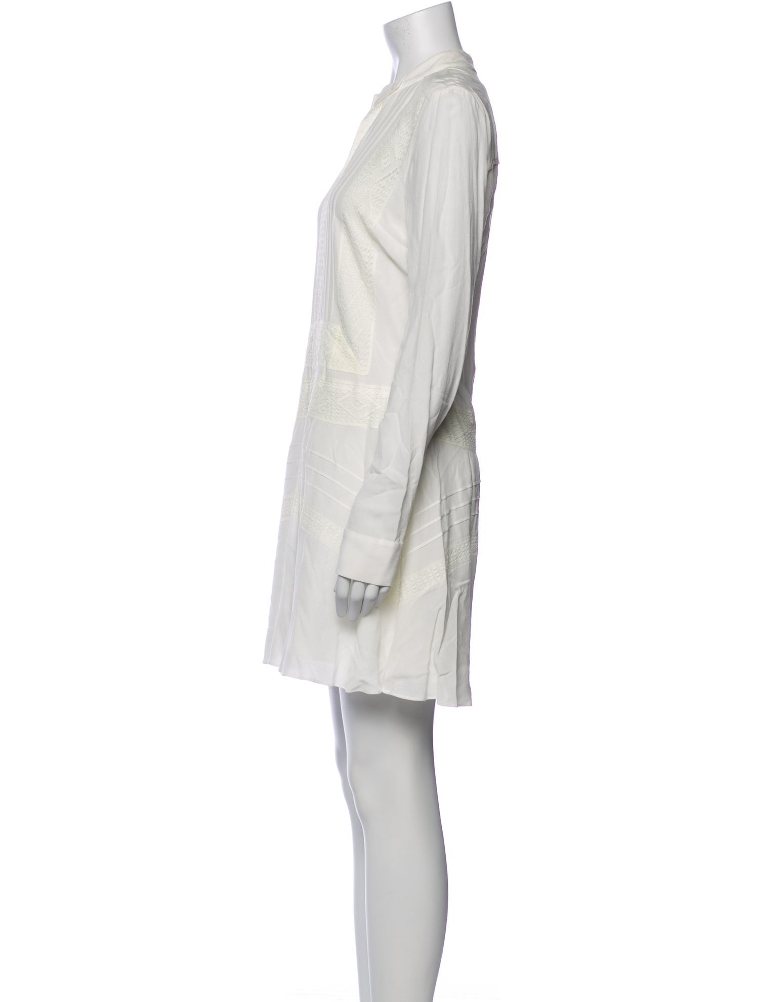 Derek Lam 10 Crosby V-Neck Mini Dress