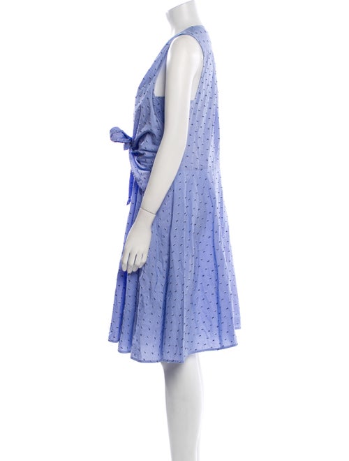 Derek Lam 10 Crosby Floral Print Knee-Length Dress