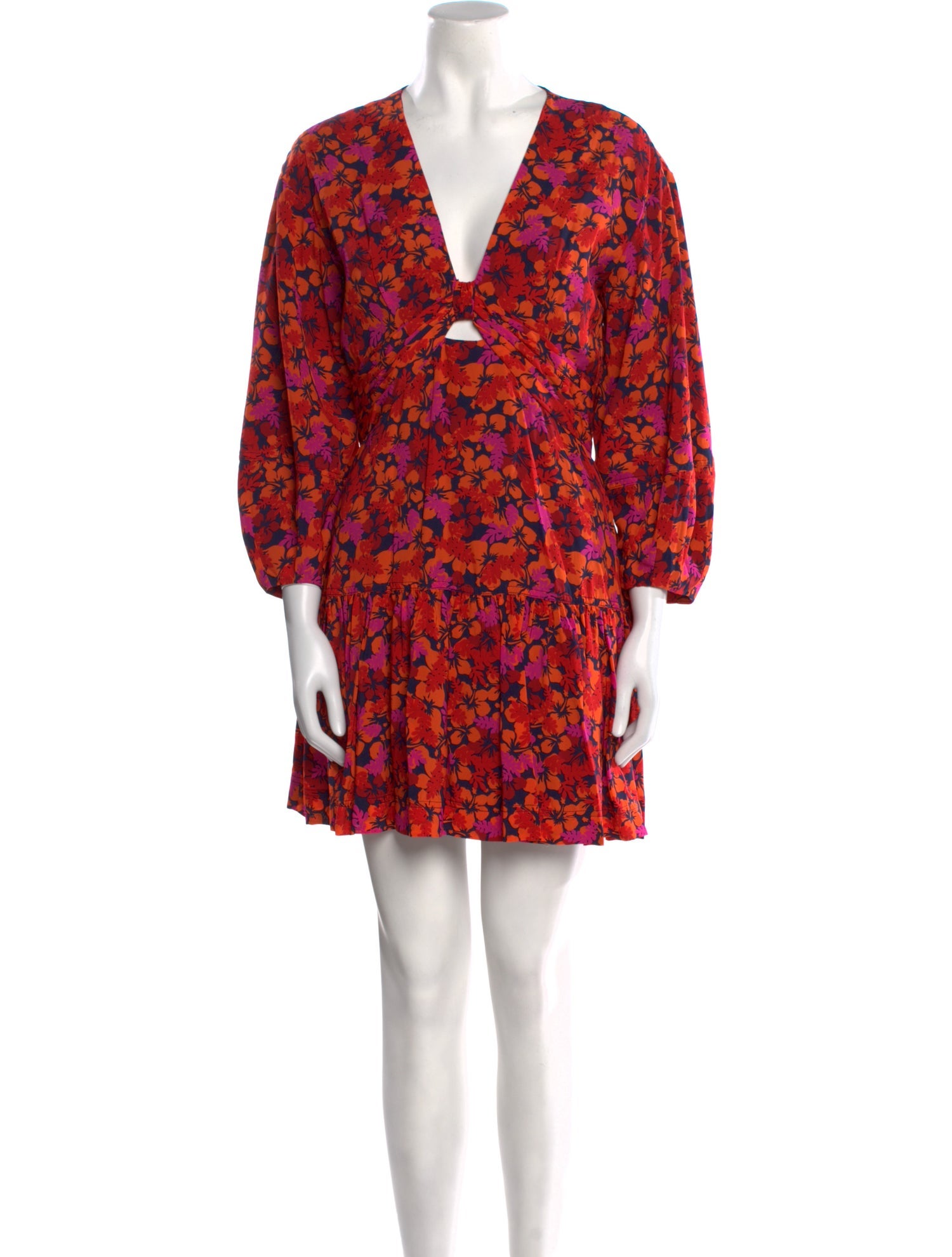 Derek Lam 10 Crosby Floral Print Mini Dress w/ Tags