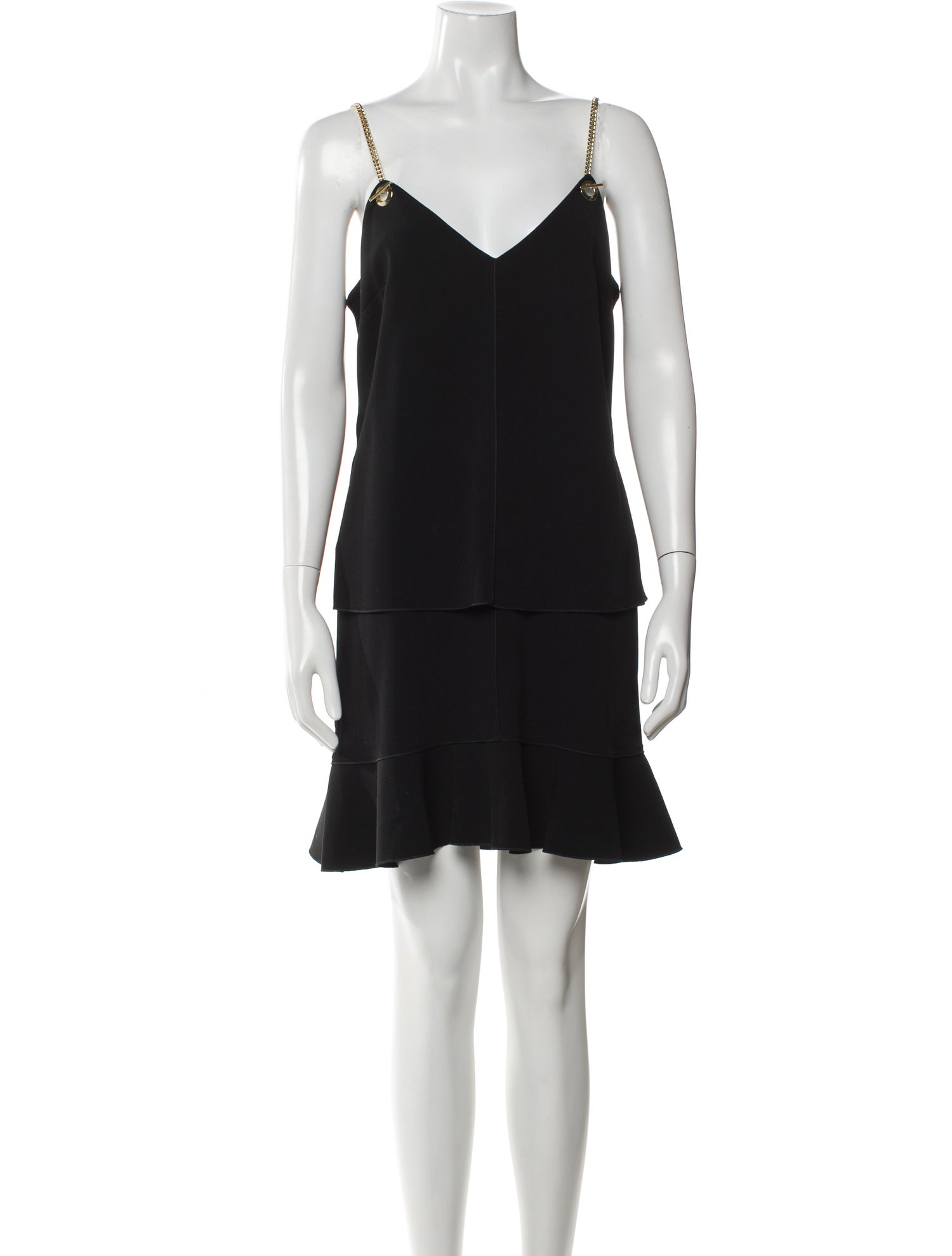 Derek Lam 10 Crosby V-Neck Mini Dress