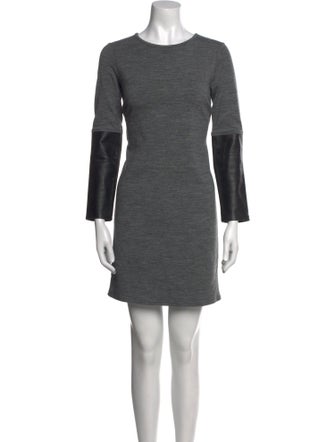 Derek Lam 10 Crosby Crew Neck Mini Dress