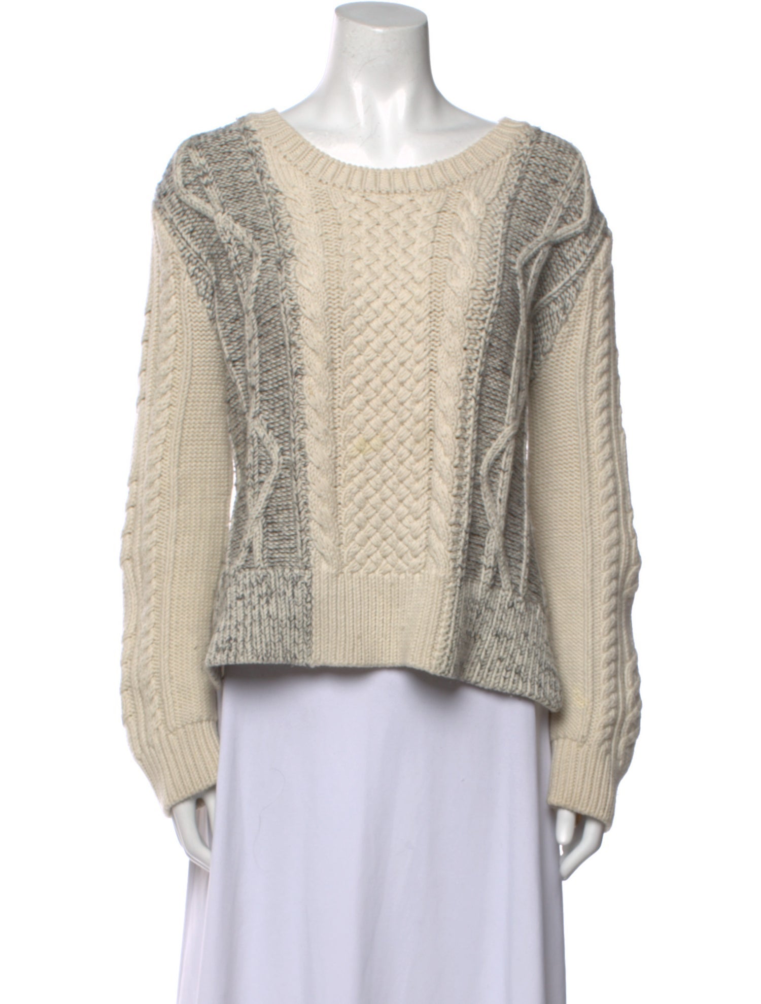 Derek Lam 10 Crosby Wool Scoop Neck Sweater