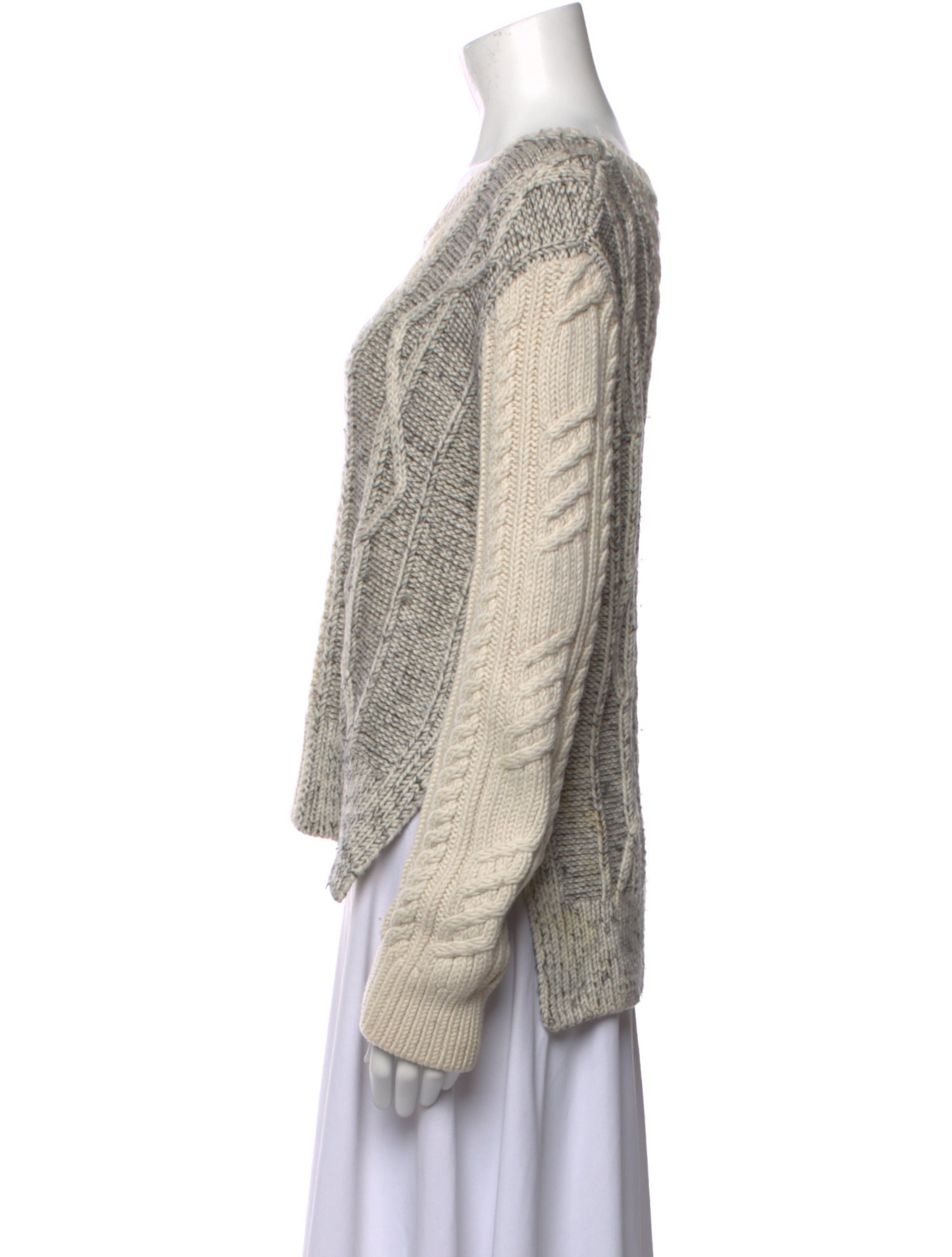 Derek Lam 10 Crosby Wool Scoop Neck Sweater