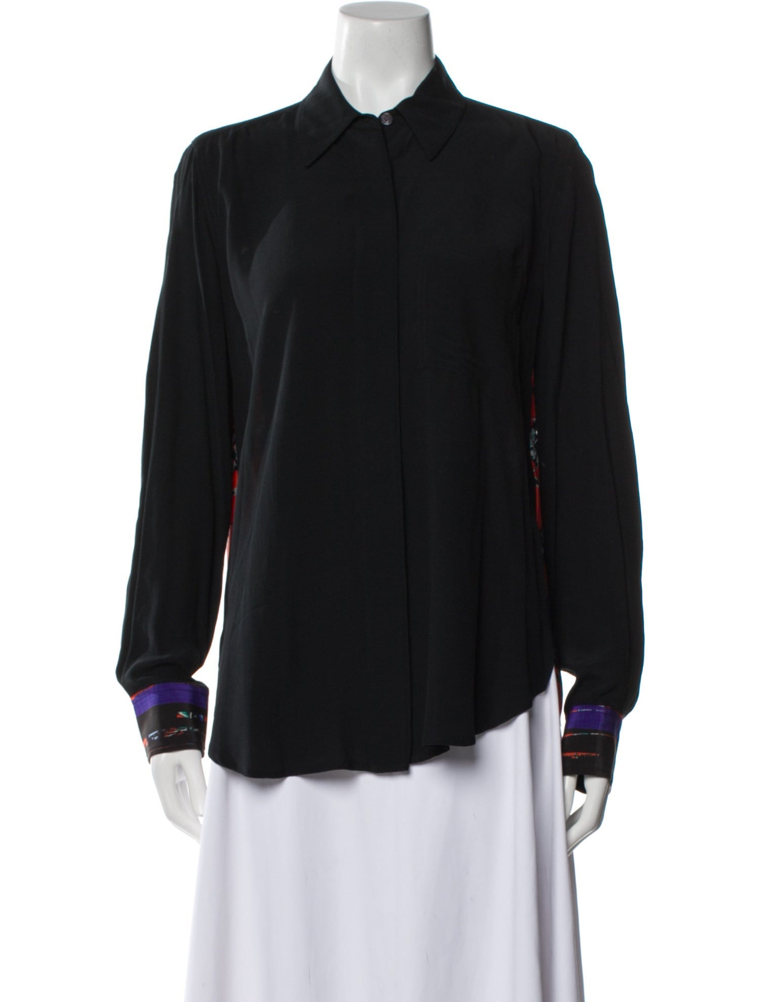 Derek Lam 10 Crosby Long Sleeve Button-Up Top w/ Tags