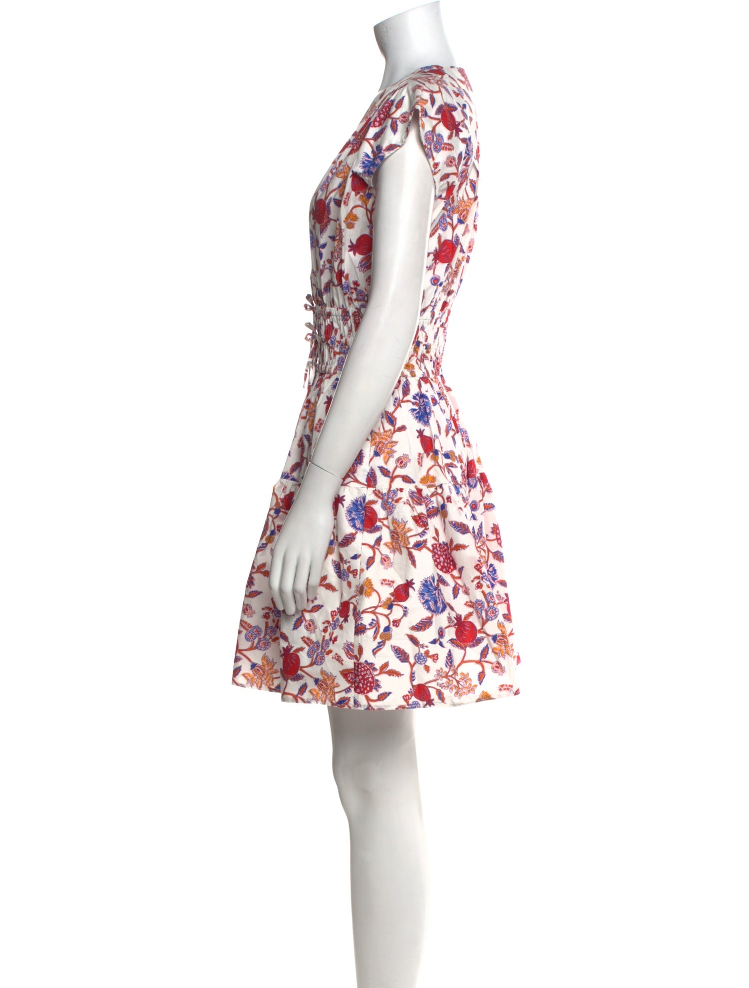 Derek Lam 10 Crosby Floral Print Mini Dress