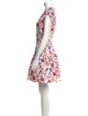 Derek Lam 10 Crosby Floral Print Mini Dress