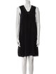 Derek Lam 10 Crosby V-Neck Knee-Length Dress