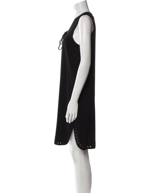 Derek Lam 10 Crosby V-Neck Knee-Length Dress