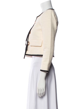 Derek Lam 10 Crosby Tweed Pattern Evening Jacket