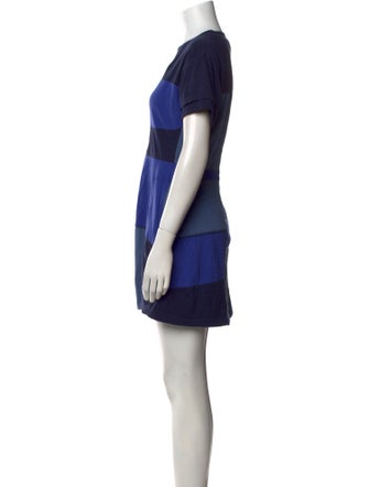 Derek Lam 10 Crosby Colorblock Pattern Mini Dress