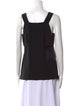 Derek Lam 10 Crosby Square Neckline Sleeveless Top