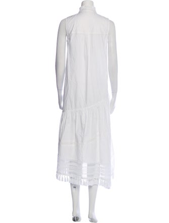 Derek Lam 10 Crosby Mock Neck Long Dress