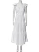 Derek Lam 10 Crosby V-Neck Long Dress