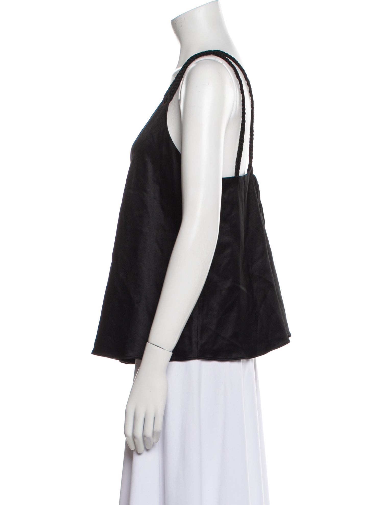 Derek Lam 10 Crosby V-Neck Sleeveless Top