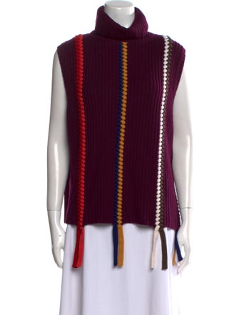 Derek Lam 10 Crosby Merino Wool Striped Sweater