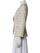 Derek Lam 10 Crosby Plaid Print Blazer