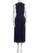 Derek Lam 10 Crosby Mock Neck Long Dress