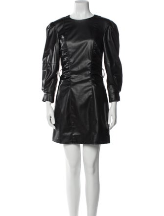 Derek Lam 10 Crosby Crew Neck Mini Dress