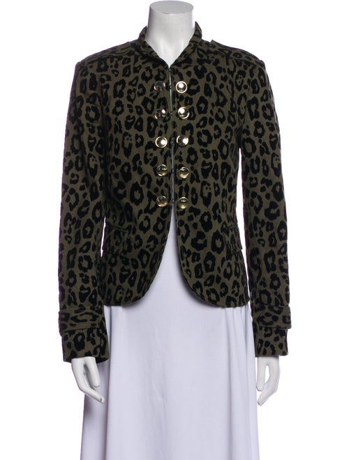 Derek Lam 10 Crosby Animal Print Jacket