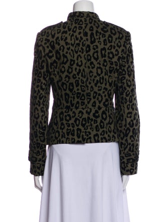 Derek Lam 10 Crosby Animal Print Jacket