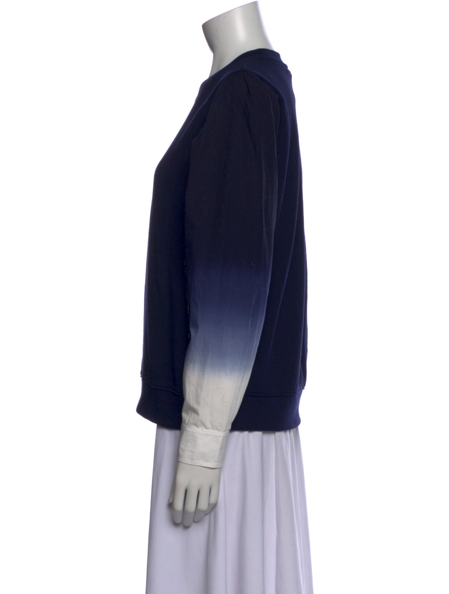 Derek Lam 10 Crosby Crew Neck Long Sleeve Sweatshirt