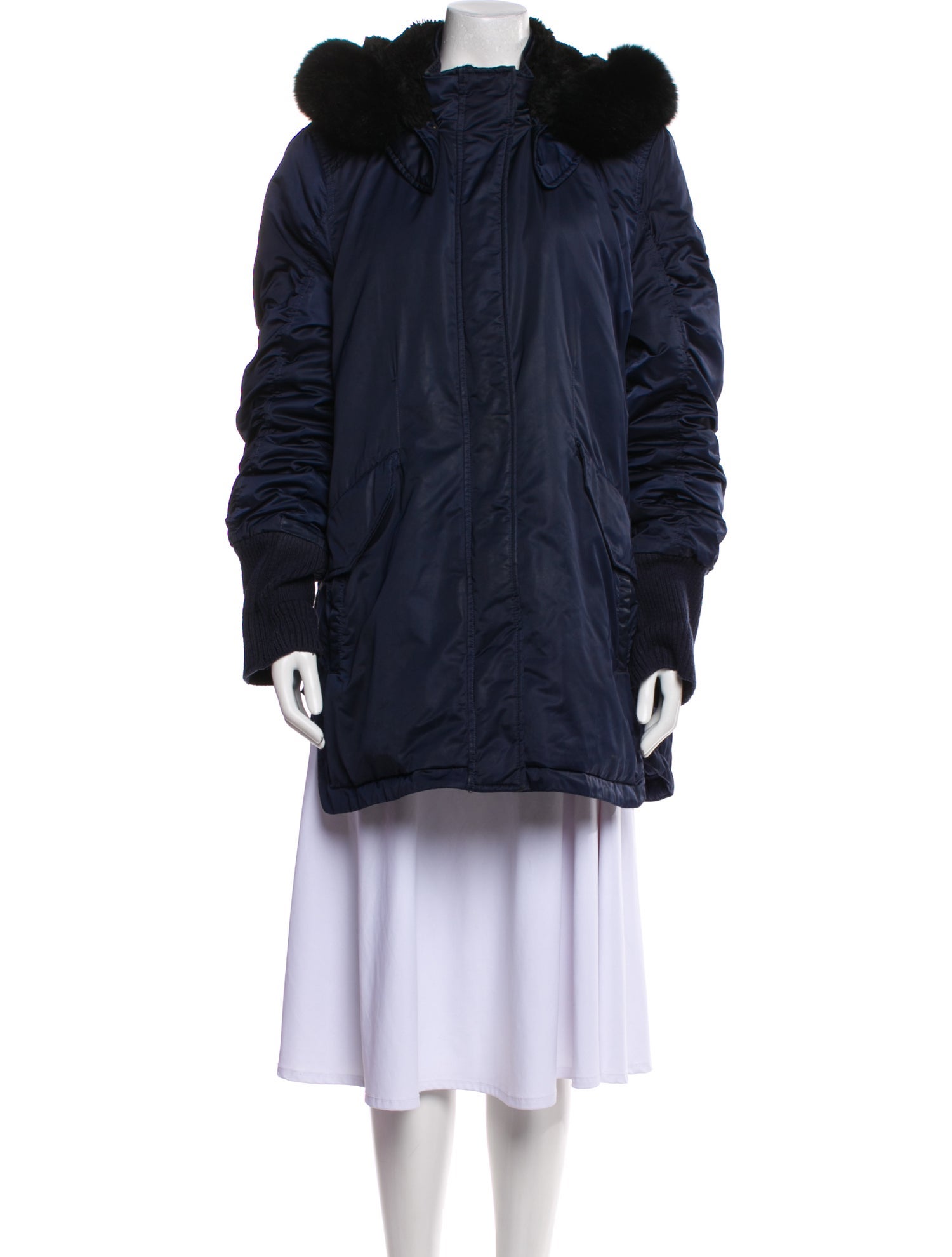 Derek Lam 10 Crosby Fur Coat