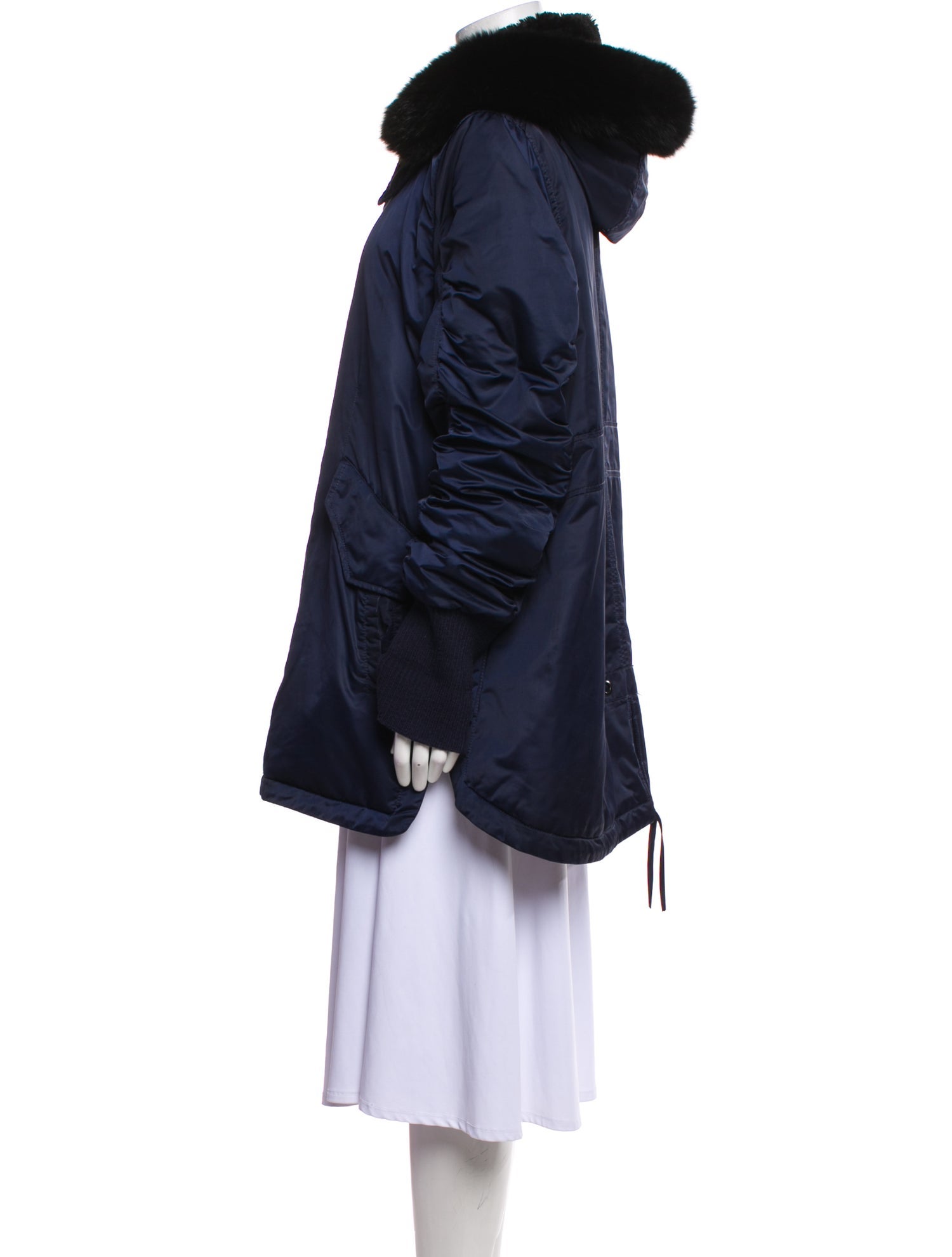 Derek Lam 10 Crosby Fur Coat