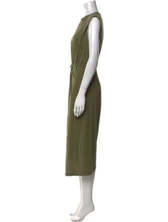 Derek Lam 10 Crosby Crew Neck Long Dress
