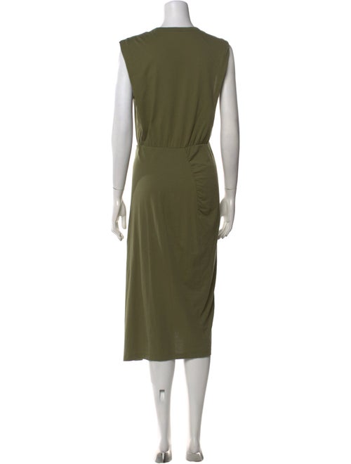 Derek Lam 10 Crosby Crew Neck Long Dress