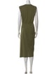 Derek Lam 10 Crosby Crew Neck Long Dress