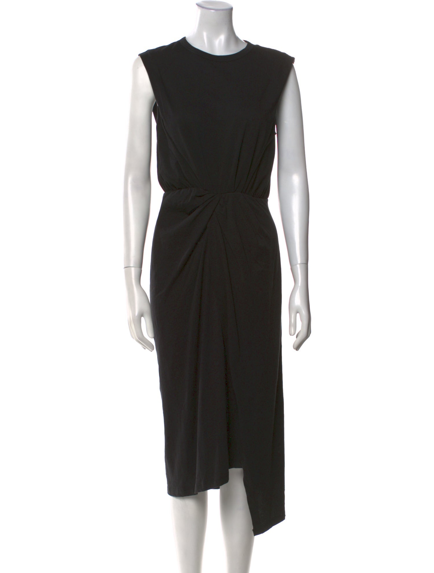 Derek Lam 10 Crosby Crew Neck Midi Length Dress