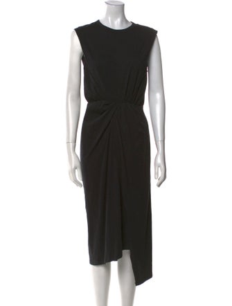 Derek Lam 10 Crosby Crew Neck Midi Length Dress