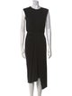Derek Lam 10 Crosby Crew Neck Midi Length Dress