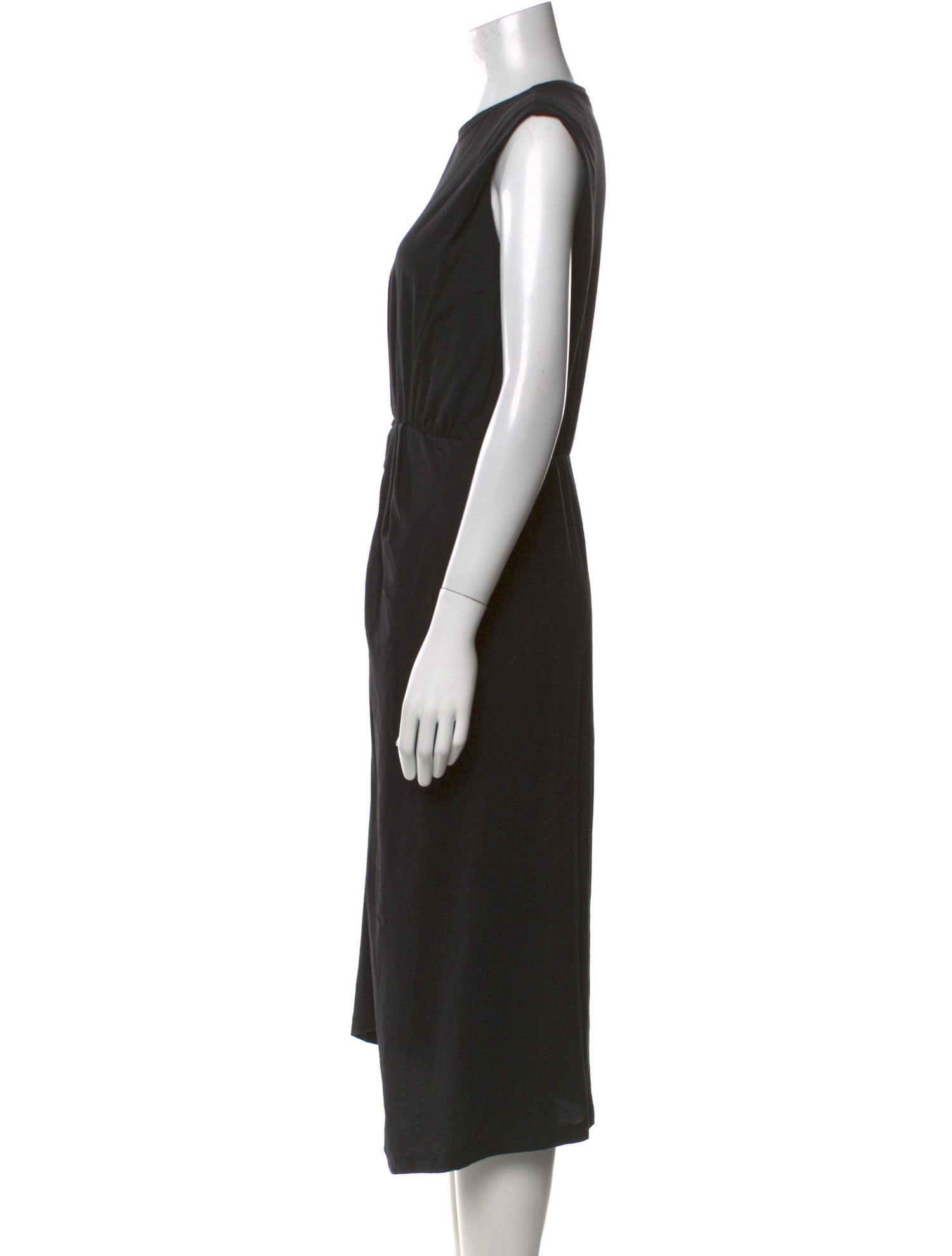 Derek Lam 10 Crosby Crew Neck Midi Length Dress