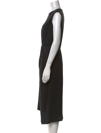 Derek Lam 10 Crosby Crew Neck Midi Length Dress