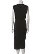 Derek Lam 10 Crosby Crew Neck Midi Length Dress