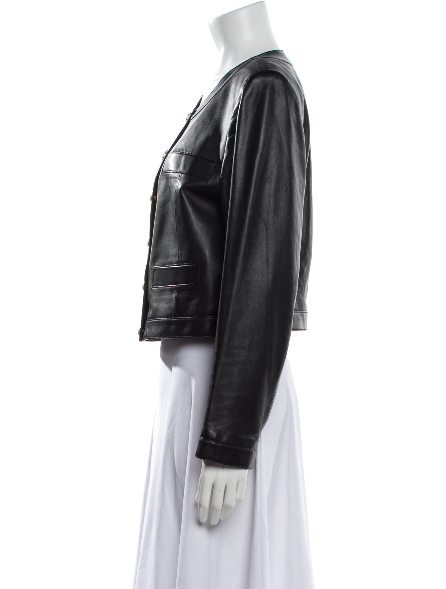Derek Lam 10 Crosby Leather Biker Jacket