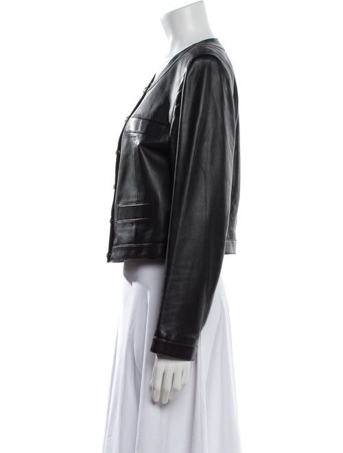 Derek Lam 10 Crosby Leather Biker Jacket