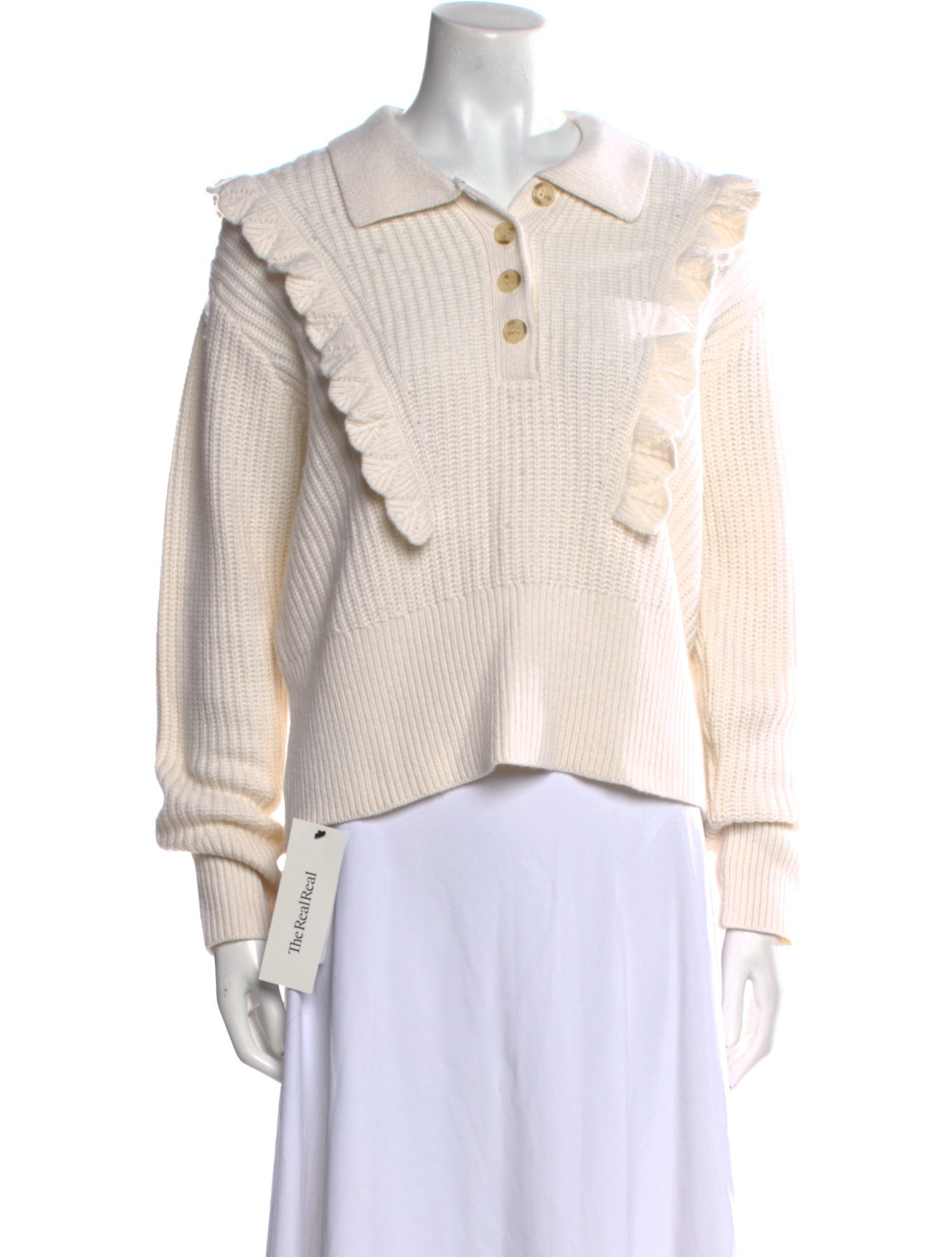 Derek Lam 10 Crosby Wool V-Neck Sweater w/ Tags