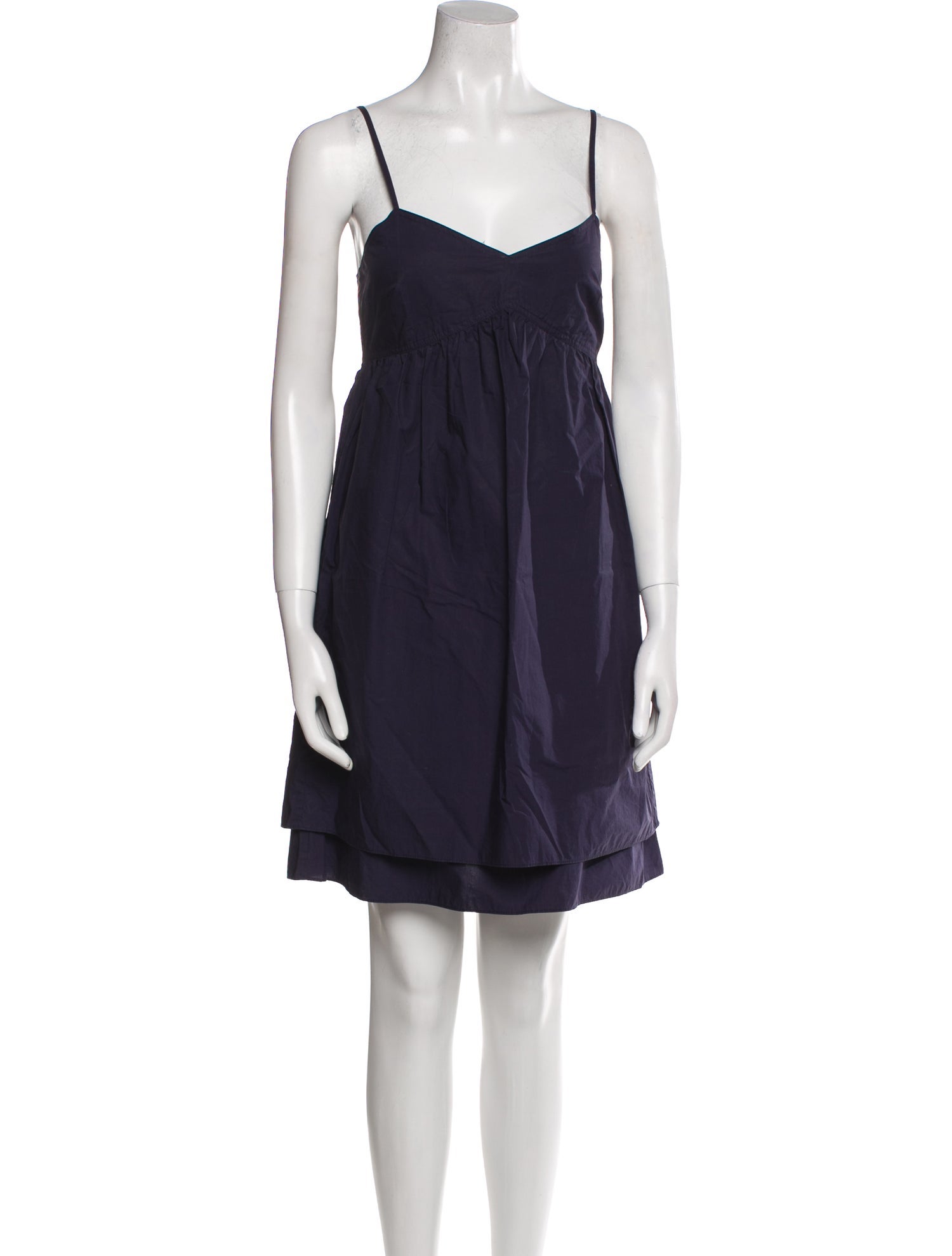 Derek Lam 10 Crosby V-Neck Mini Dress