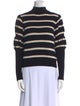Derek Lam 10 Crosby Merino Wool Striped Sweater