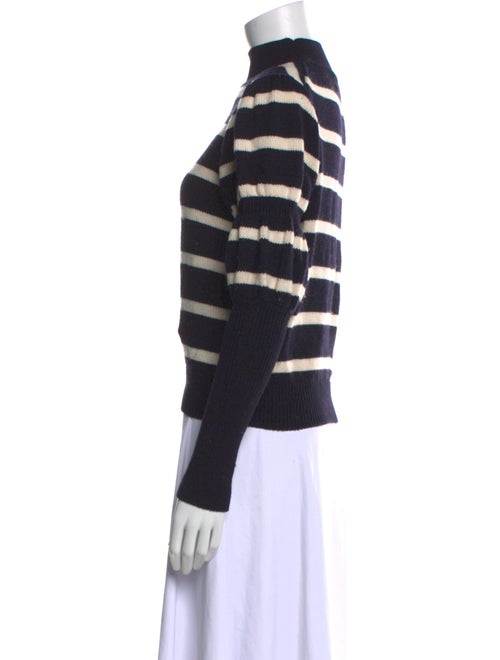 Derek Lam 10 Crosby Merino Wool Striped Sweater