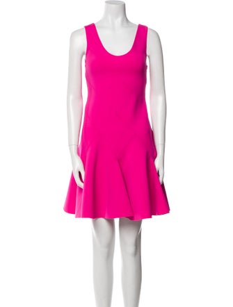 Derek Lam 10 Crosby Scoop Neck Mini Dress