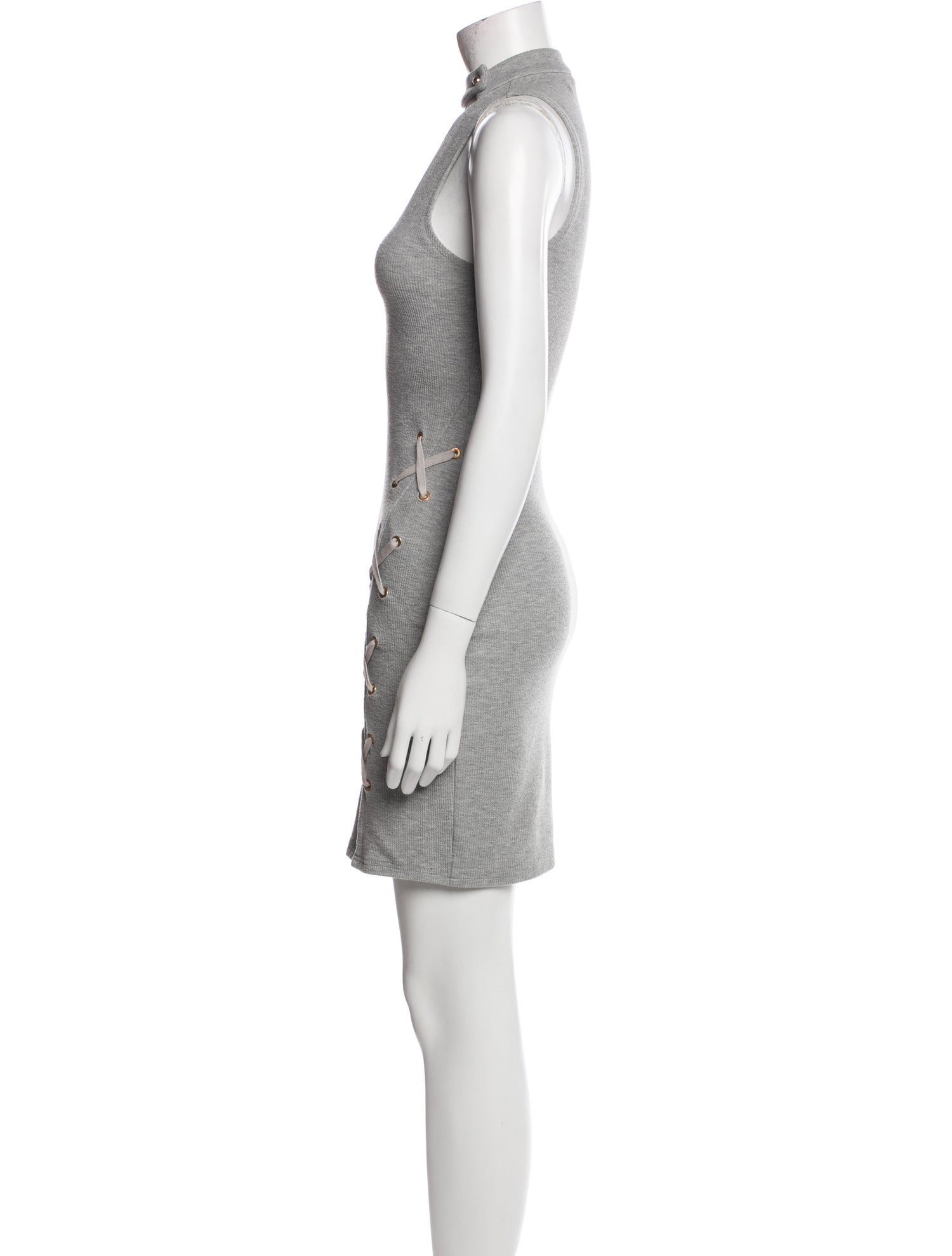 Derek Lam 10 Crosby Mock Neck Mini Dress