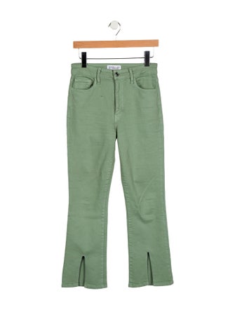 Derek Lam 10 Crosby High-Rise Straight Leg Jeans