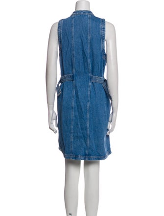 Derek Lam 10 Crosby Mock Neck Mini Dress