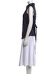 Derek Lam 10 Crosby Sleeveless Button-Up Top