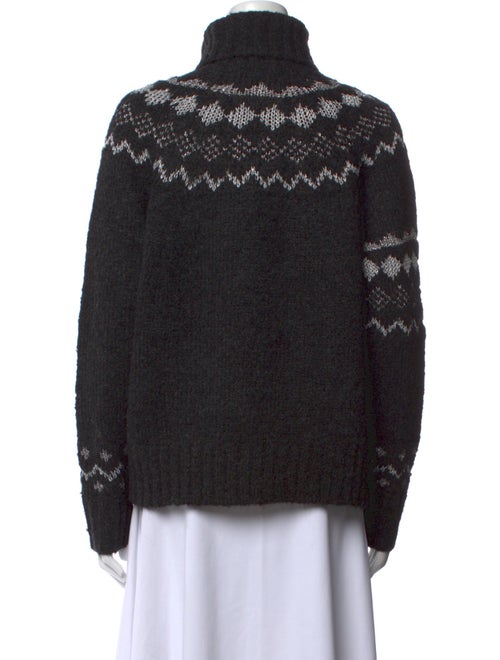 Derek Lam 10 Crosby Wool Printed Sweater
